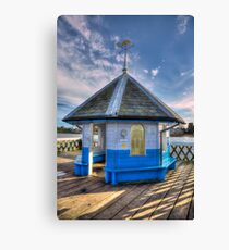 Yarmouth Pier Rotunda Canvas Print