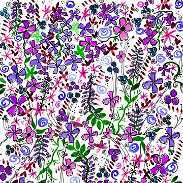 Artwork thumbnail, Pixel Dance Purple by HappigalArt