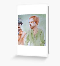 till the end of the line Greeting Card