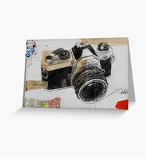 nikon days Greeting Card