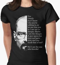 I am the one who knocks Women's Fitted T-Shirt