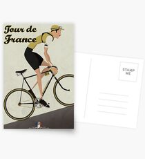 Tour De France Postcards