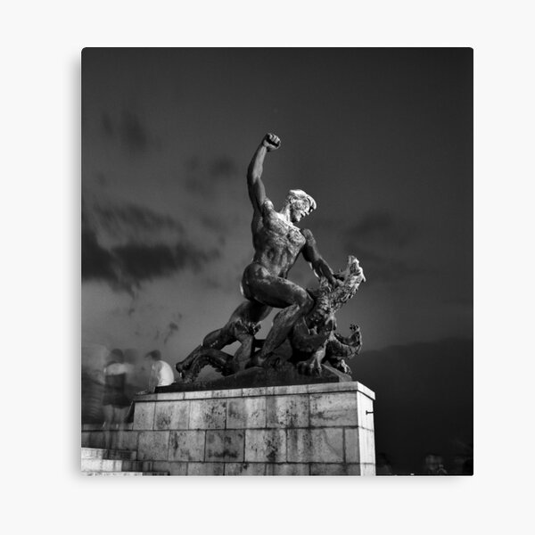Saint George the Dragon Slayer Canvas Print