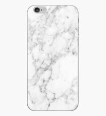 White Marble Print iPhone Case