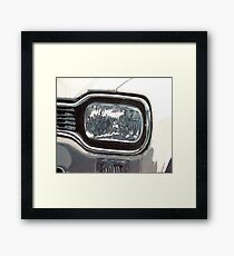 Mk.1 Ford Escort Headlamp Framed Print