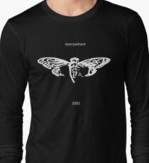 Cicada 3301 everywhere white Long Sleeve T-Shirt