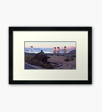 Lake View Drive Framed Print