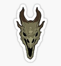 Dragon Skull Sticker