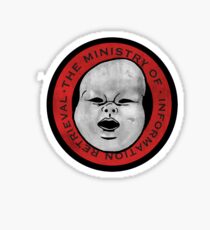Ministerium für Informationsbeschaffung (ausgewaschen) Sticker