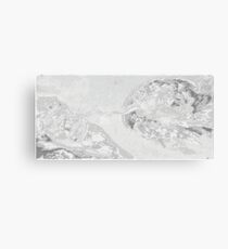 The Creation of Adam ASCII Art Poster Canvas Print