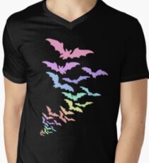 Pastel Bats Men's V-Neck T-Shirt