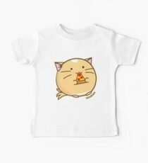 Fuzzballs Pizza Cat Baby Tee