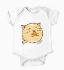 Fuzzballs Pizza Cat One Piece - Short Sleeve