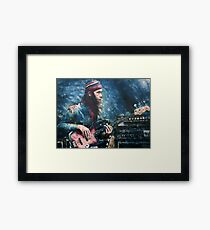 Portrait of Jaco Pastorius Framed Print
