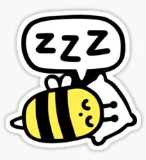 Slumber Bee Sticker