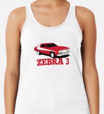 Zebra 3 Racerback Tank Top