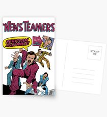 News Team Assemble! Postcards