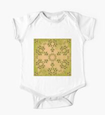 Kaleidoscope of Hay bales in a rural field One Piece - Short Sleeve