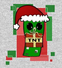 Minecraft Christmas Creeper Kids Pullover Hoodie
