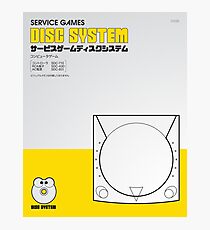 Service Games Disc System Photographic Print