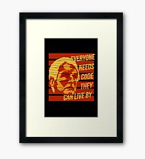 "Rules" Framed Print