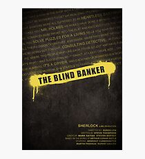 The Blind Banker fan poster Photographic Print