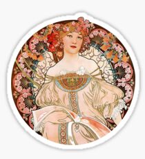 Alphonse Mucha: Art Nouveau Beauty Sticker