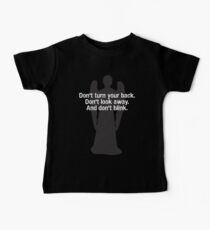 Weeping Angel Warning Baby Tee