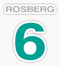 Rosberg 6 Sticker