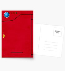Pokedex Pokemon Design Dexter Postcards