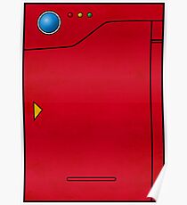Pokedex Pokemon Design Dexter Poster