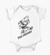NATAL SHARKS FOR DARK SHIRTS SOUTH AFRICA RUGBY SUPER RUGBY One Piece - Short Sleeve