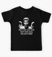Weeping Angel, Don't Blink... Kids Tee