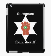 Hunter S Thompson, Gonzo Fist iPad Case/Skin