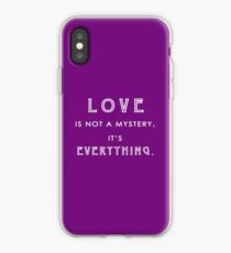 Love Is Everything. iPhone Case