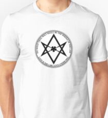 Aleister Crowley - DO WHAT THOU WILT SHALL BE THE WHOLE OF THE LAW - Occult - Thelema - ALT Version Unisex T-Shirt