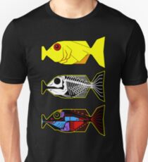 The Hitchhikers Guide to the Galaxy - 3 Babel Fish Unisex T-Shirt
