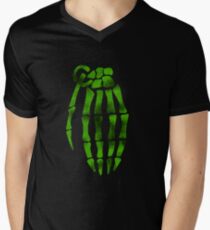 jesse pinkman skeleton hand Men's V-Neck T-Shirt