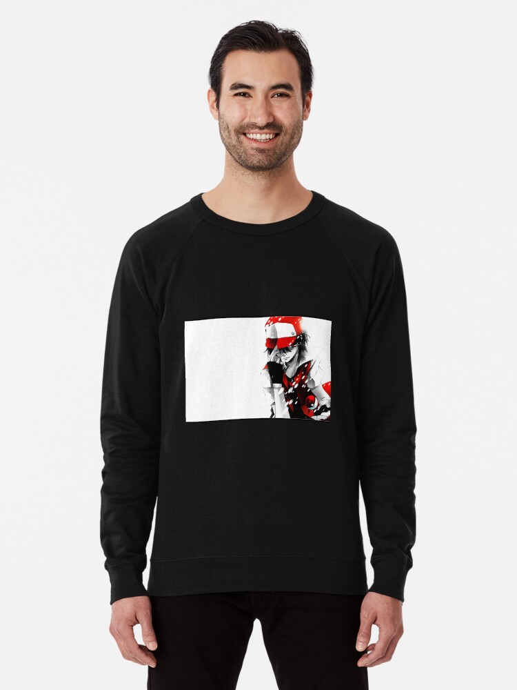 Pokemon Trainer Red Lightweight Sweatshirt By Raneni Redbubble