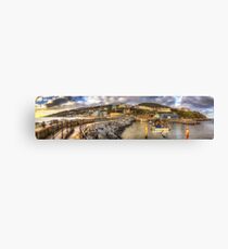Ventnor Sunset Panorama Canvas Print