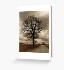 Winter in Kansas Greeting Card