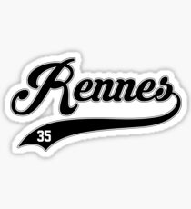 Rennes style Baseball Sticker