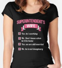SUPERINTENDENT'S WIFE Women's Fitted Scoop T-Shirt