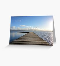The Jetty Greeting Card