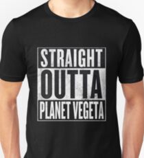 Straight Outta Planet Vegeta - Dragon Ball Z Unisex T-Shirt