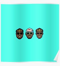 Miami Heat Big 3 - Champion Edition Poster