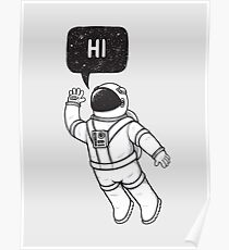 Greetings from space Poster