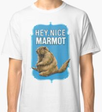 BIG LEBOWSKI- the Dude - Hey, Nice Marmot Classic T-Shirt