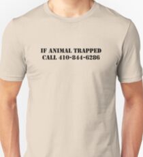 The Wire - If Animal Trapped Unisex T-Shirt