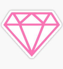 pink diamond Sticker